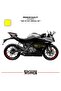 CFMOTO 250SR Grenage ملصق مجموعة اليمين اليسار نموذج ملصق ملصق عالي الجودة