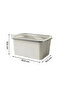 3-Piece Stainless Steel Vacuum Storage Container (800ml, 1.3Lt, 1.65Lt), Oven and Cake Container, Food Container, Lunch Box - 5