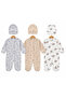 100% Cotton Baby Romper and Hat Set with Booties, 3-Piece Set - Boxed Product - 2