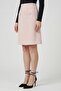 Women Textured Mini Skirt, Pink - 3