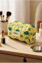 2-Piece Quilted Organizer Makeup Bag - 3