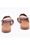 Eirini Women's Genuine Leather Slippers-27134 - 6