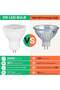 9W LED Cup Spotlight Bulb, Warm White, MR16 Base Socket - 4