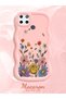 Realme C21Y Compatible Case Camera Protector Pink Silicone Couple Phone Case Floral Pattern - 2