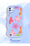 Realme C20 Compatible Case Camera Protector Blue Silicone Couple Phone Case Butterfly Pattern - 2