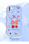 Realme C11 2021 Compatible Case Camera Protector Blue Silicone Couple Phone Case Strawberry Pattern - 2