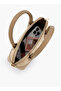 Solid Crossbody Bag with Zip Closure - 7