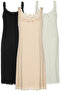 3-Piece Women's Wide Strap Viscose Nightgown 1584