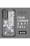 Samsung Galaxy A25 Compatible Transparent Back Four-Corner Reinforced Impact Protection Silicone Case