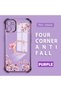 iPhone 11 Compatible Transparent Back Panel Four-Corner Reinforced Impact Protection Glossy Edge Silicone Case