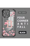 iPhone 15 Pro Compatible Transparent Back Four-Corner Reinforced Impact Protection Silicone Case