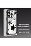 iPhone 14 Pro Compatible Transparent Back Four Corners Reinforced Impact Protection Silicone Case - 3