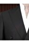Slim Fit Men's Pointed Collar Double Breasted Jacket Pants Suit Black T20139-01 - 4