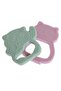 Lila Panda & Pink Cat Teether - Lila - 6