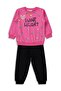 2-5 Years Old Tracksuit Set - Pink