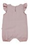 6-18 Months Jumpsuit with Flared Sleeves and Shorts - Pink - 2