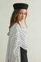 Shawl detailed flowy shirt - 5