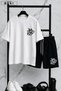 Be Kind Printed Oversized Unisex T-Shirt & Black Shorts Set