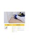 117 Silicone Sealant White with Silicone Gun Anti-fungal acetoxy silicone sealant for sanitary applications, Weathering resistance, 280 ml Cartridge (WHITE SILICONE + GUN) - 2