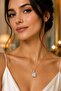 Figured Anti-Tarnish Steel Adjustable Chain Luxury Necklace