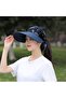 Women's Summer Wide Brim Sun Hat |   Ribbon Flower Patterned Beach Hat 6 Colors - 4
