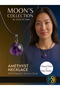 MOON'S COLLECTION Natural Amethyst Gemstone Sphere Pendant Necklace – 14 mm Polished Ball with Cord (Doğal Amatis Taşı Kolye)