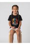 Girls Summer Vibes Black T-Shirt - 3