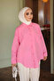 Pink Single Pocket Tericotone Shirt - 4