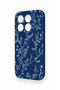 Mi 17 5g Compatible Thin Leaf Branch Pattern Silicone Case - 4