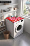 Clothes Dryer Top Organizer Mat Liquid-Proof Cover Retro Amore - 2