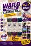 3-Pack Big Deal Microfiber Cleaning Cloth Roll |   Total 60 Pieces |   Advantageous Set |   25X25 Cm-3 Colors - 3