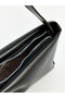 Leather Look Women's Shoulder Bag with Scarf - 5