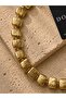 Gold Texture Kolye - 2