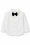 Boy's Knitwear Cardigan, Bow Tie, Shirt and Black Trousers 4-Piece Set 3030 - 3