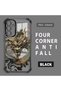 Samsung Galaxy A15 4G/5G Compatible Transparent Back Four Corners Reinforced Impact Protection Silicone Case