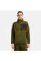 Polartec Mix Media Full Zip Fleece Men's Green Jacket