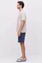 Men's Shorts with Elastic Waist and Ties - 3