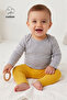 Baby Tights - Set of 6 Plain Basic Lycra Seasonal Cotton Anti-Sweat Long Monthly Baby Tights Set - 7
