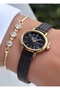 New Season Minimal Black Women's Wristwatch – |   Bracelet with Gift |   2 Years Warranty - 3