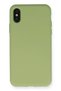 Aconcept iPhone XS Max Case Nano Inside Velvet Silicone (214120) - Green