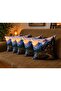 Landscape Patterned 4-Piece Decorative Throw Pillow Cover and Runner Set - 2