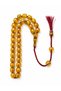 8X8.5 mm Barrel Cut Distressed Old Material Collectible Amber Prayer Beads - 5