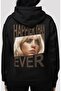Billie Eilish Happier Than Ever Singer Back Printed Unisex Oversize Combed Cotton Hoodie