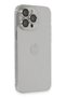 Aconcept iPhone 14 Pro Max Case Luko Lens Silicone (90943) - Silver - 2