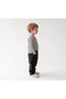 Children's Wide-Let Baggy Black Pants - 2