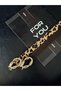 Gold Snake-Buckle Women's Trousers Belt, Jacket Belt, Dress Belt, Shirt Belt - 4