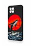 Omix X600 Compatible Red Sun Whale Patterned Silicone Case - 4