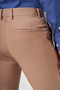 Beige Side Pocket Slim Fit Casual Cotton Chino Trousers 1003260178 - 5