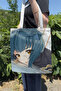 Xingqiu Genshin Impact V1 Double-Sided Canvas Print Tote Bag Anime Bag