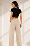 Women's 92% Cotton Crew Neck Short Sleeve 3-Piece Crop Top Undershirt - Stretchy & Soft Texture - 7